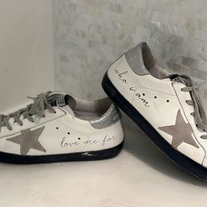Golden Goose “love me for” low top sneakers